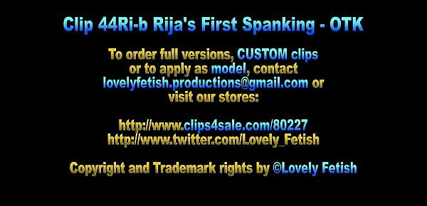  Clip 44Ri-b Rijas First Spanking - OTK - MIX - Full Version Sale $10